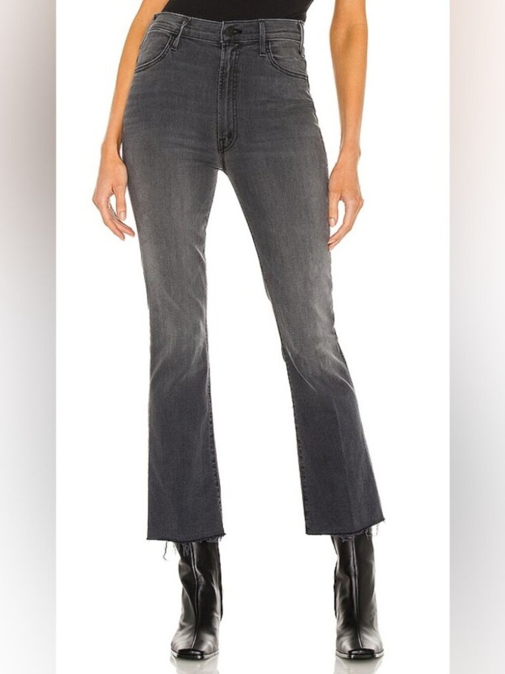 MOTHER The Hustler Ankle Fray Jeans‎ in Lighting Up Lanterns Size 25